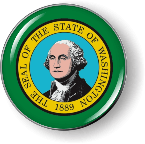 Washington - State Flag Emblem